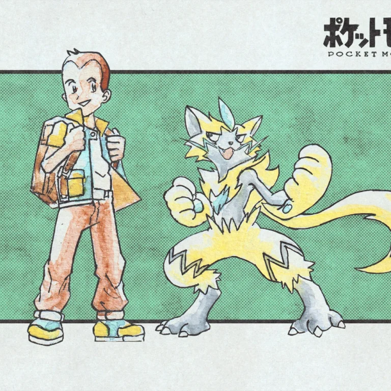 Comision Pokemon en acuarelas al estilo Ken Sugimori por dibujante pablovester